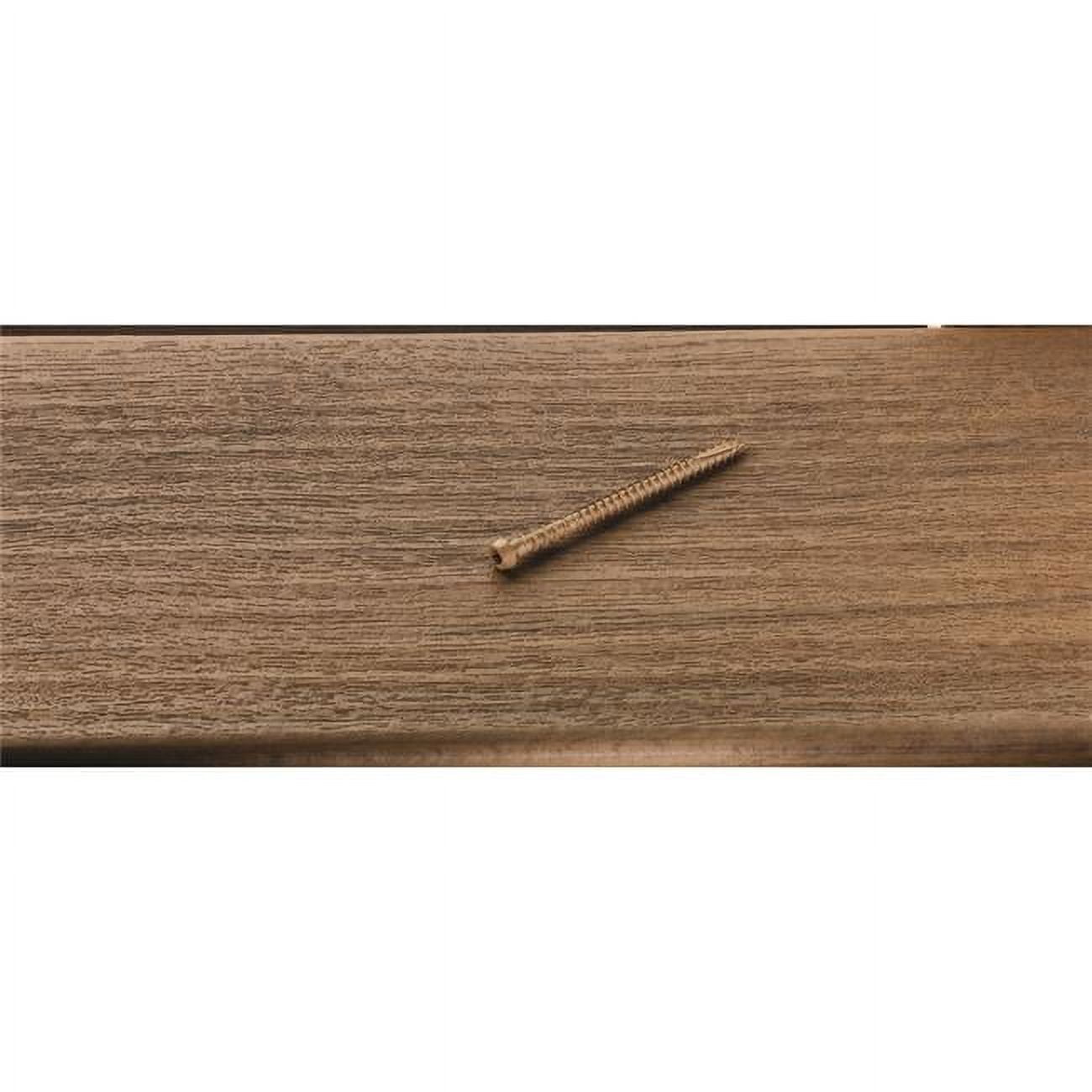 No.10 x 2.75 in. Star Undercut Head Epoxy Coated Carbon Steel Composite Deck Screws,