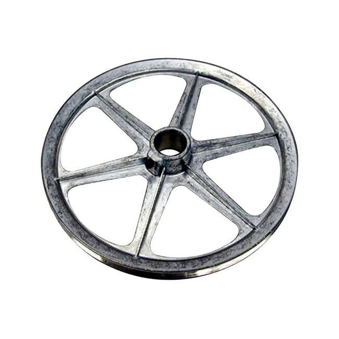 8 in. Zinc Silver Blower Pulley for Residential Evaporative Coolers
