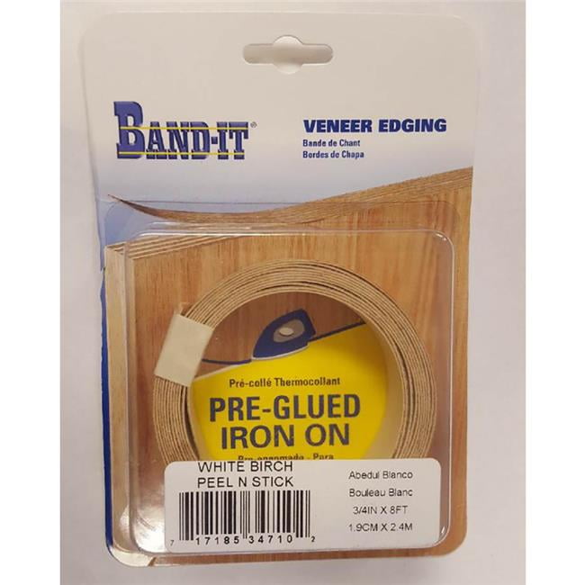 8 ft. x 0.75 x 0.03 in. Peel-N-Stick White Birch Edge Banding