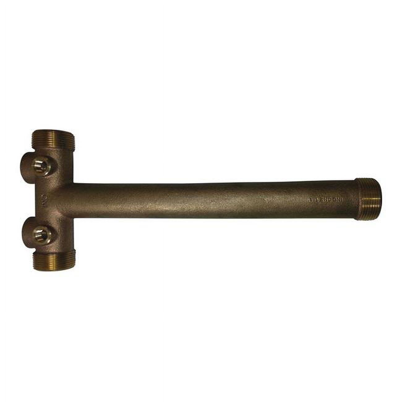 4592416 1.5 x 13 in. Cross Brass Tank
