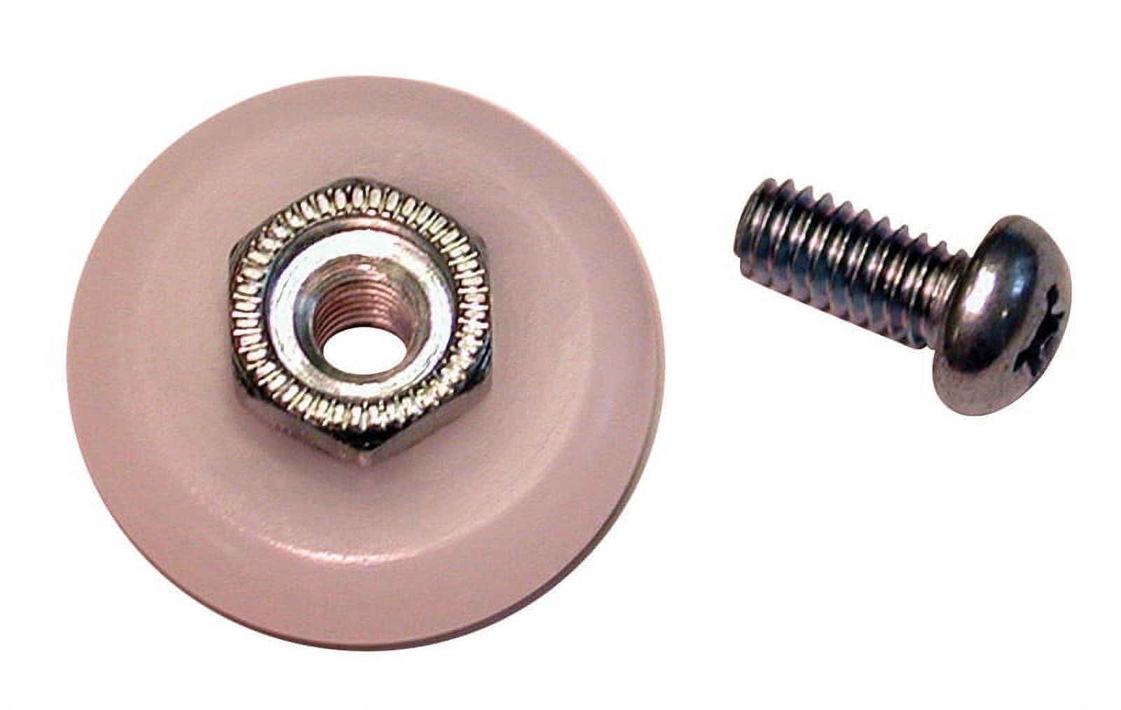 0.87 in. Dia. x 0.25 in. Nylon Roller Assembly, Pack of 2