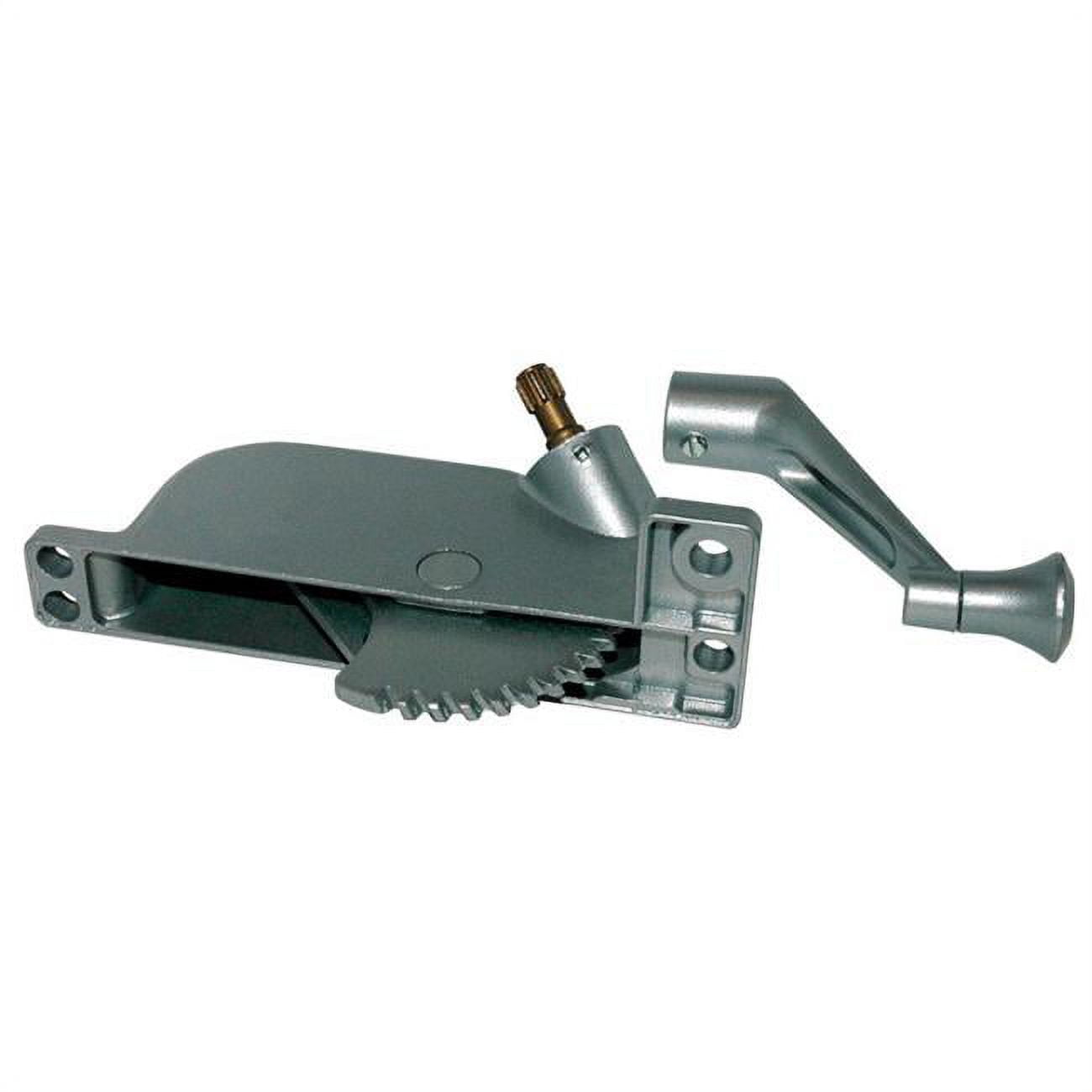 Silver Zinc Right Awning Window Operator for Orgron & Yale Windows