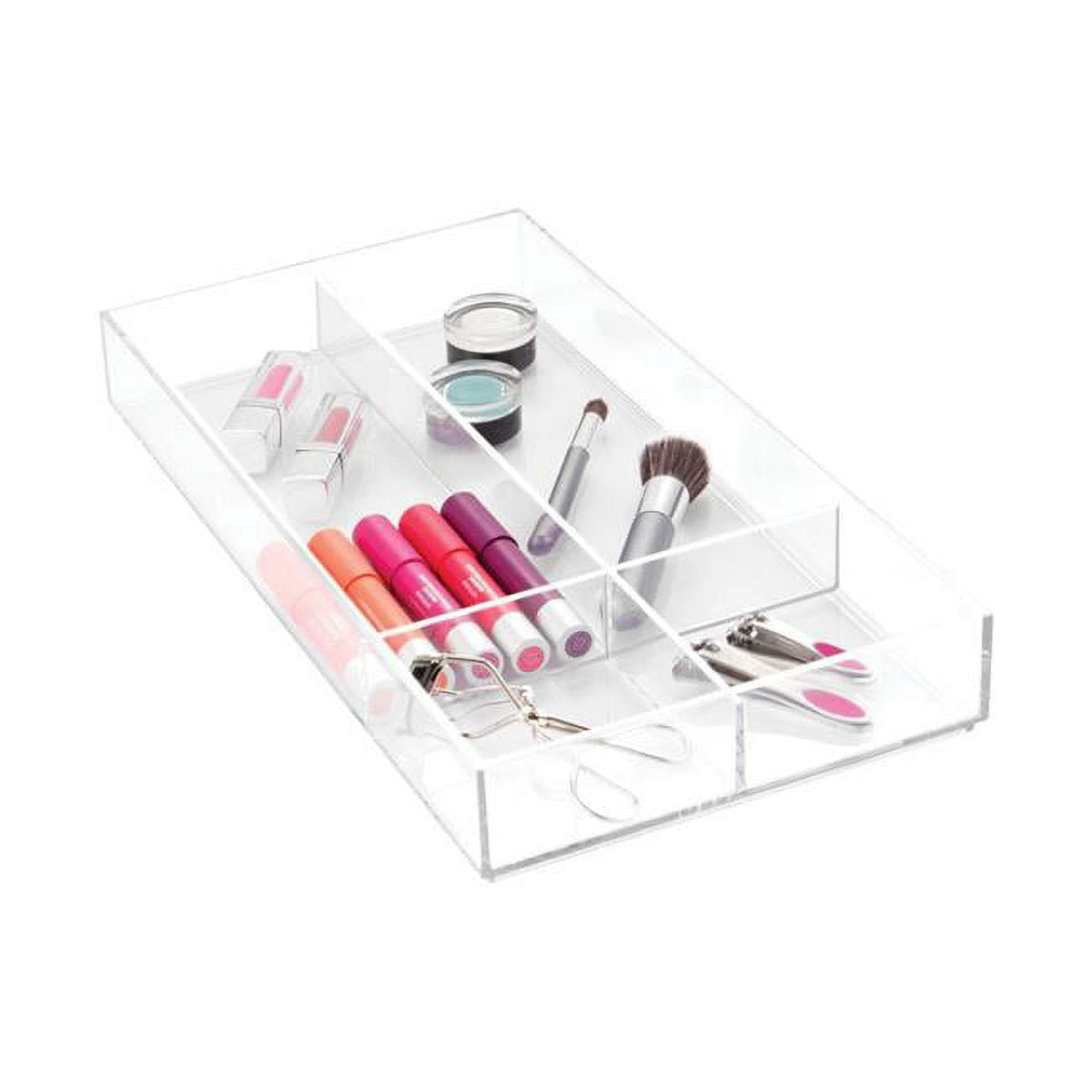 Picture of InterDesign 6380513 2 x 16 x 8 in. Clear Plastic Cosmetic Organizer