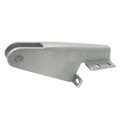 1.62 x 4.25 x 1.12 in. Silver Plastic Jamb Bracket