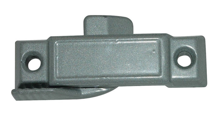0.78 x 2.93 in. Gray Zinc Window Latch