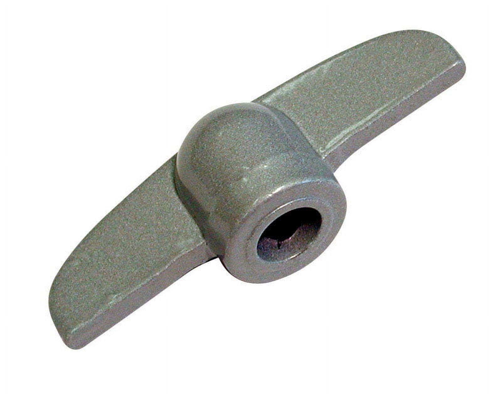 2.75 in. Gray Die-Cast Handle for Jalousie Window