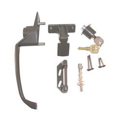 5609706 1.75 in. Steel Screen Door Handle with Key