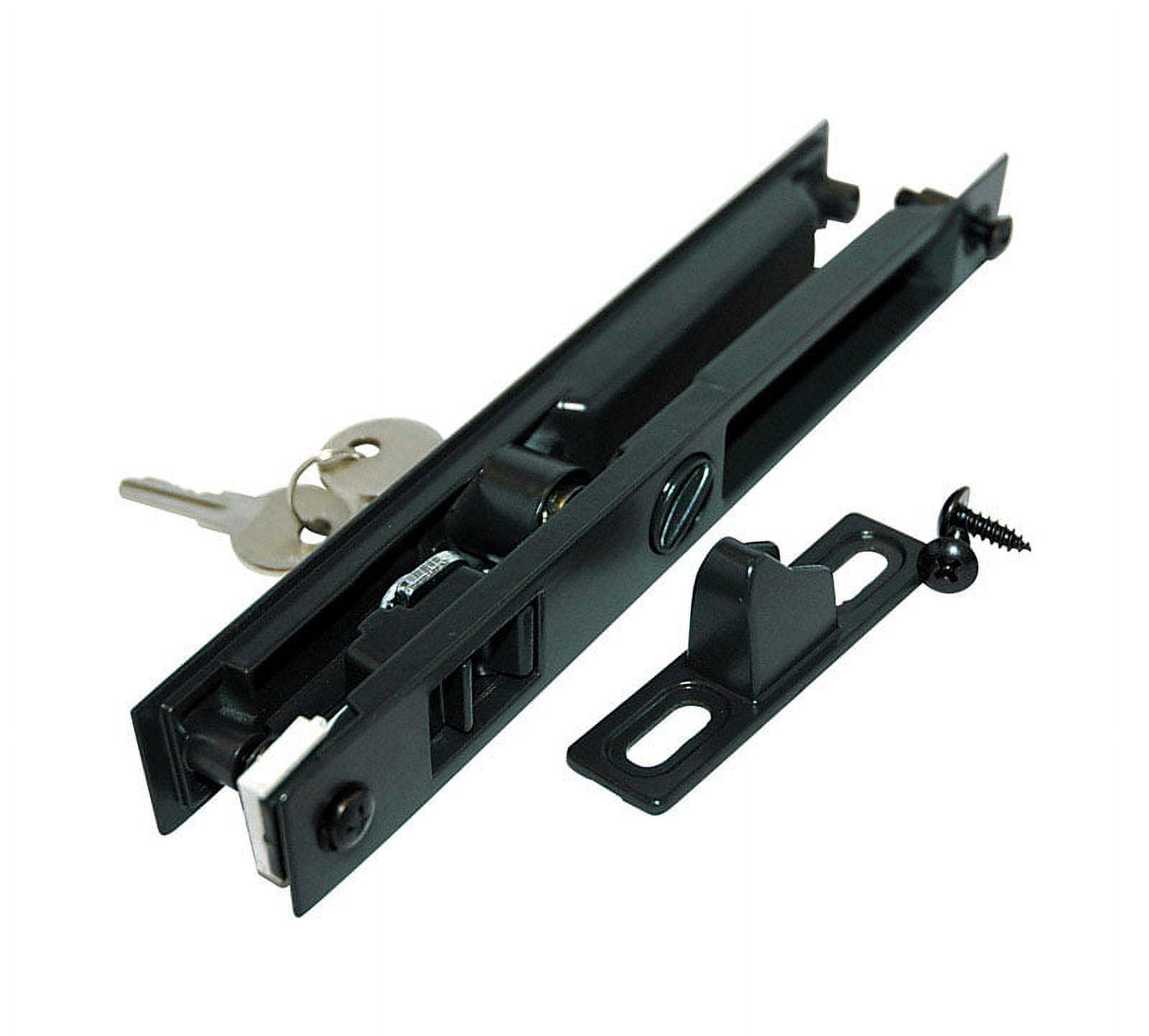 Bronze Sliding Glass Door Lock Set