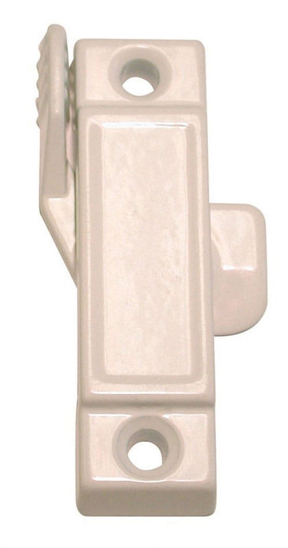 0.78 x 2.93 in. White Die-Cast Window Latch