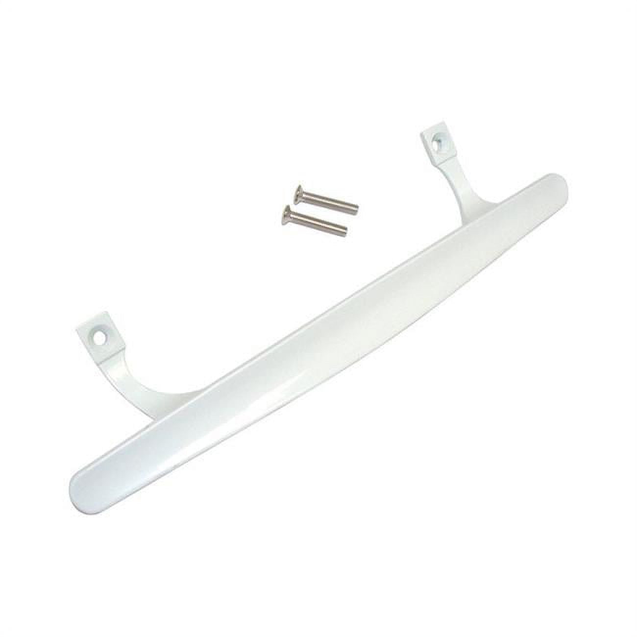 5609425 1.75 in. White Metal Patio Door Handle Set