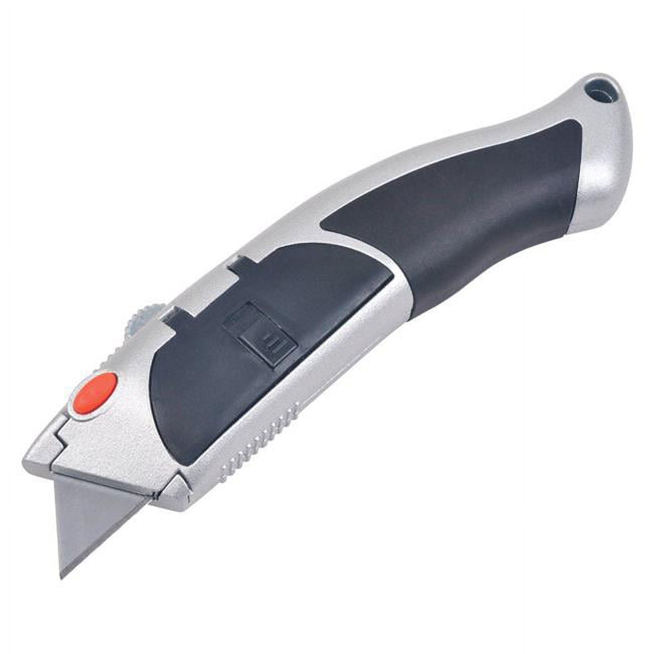 Picture of Steel Grip 2796068 7 in. Retractable Auto Reload Utility Knife&#44; Silver