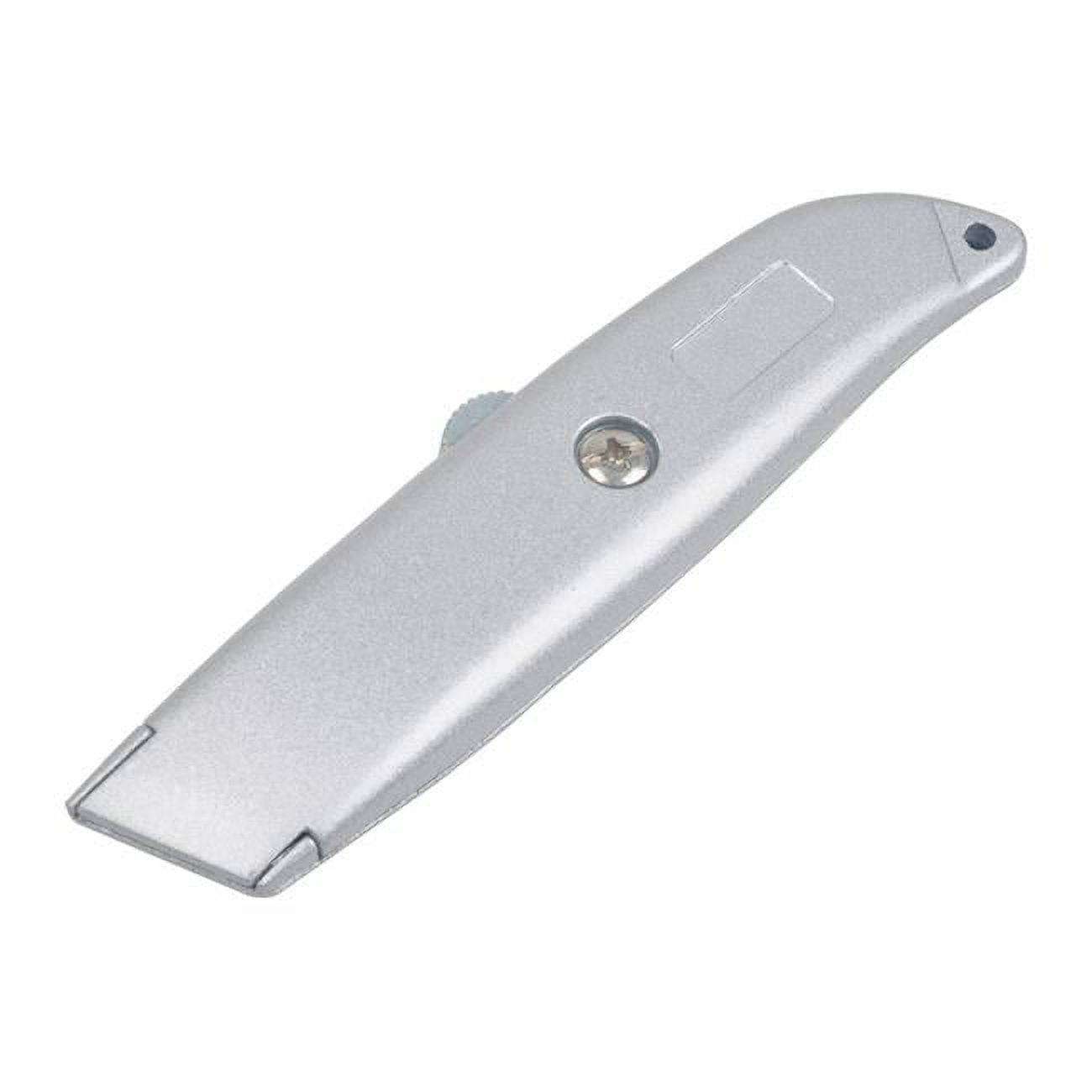 Picture of Steel Grip 2796076 6 in. Retractable Utility Knife&#44; Silver