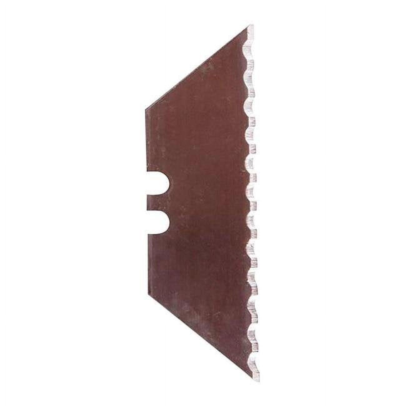 Picture of Steel Grip 2796167 Steel Serrated Utility Blade&#44; Brown - 5 Piece