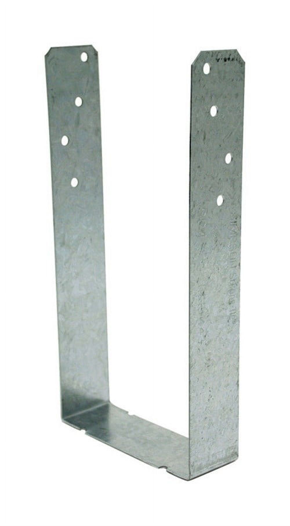 3.6 x 1.3 x 7.2 in. Galvanized Steel Stud Plate