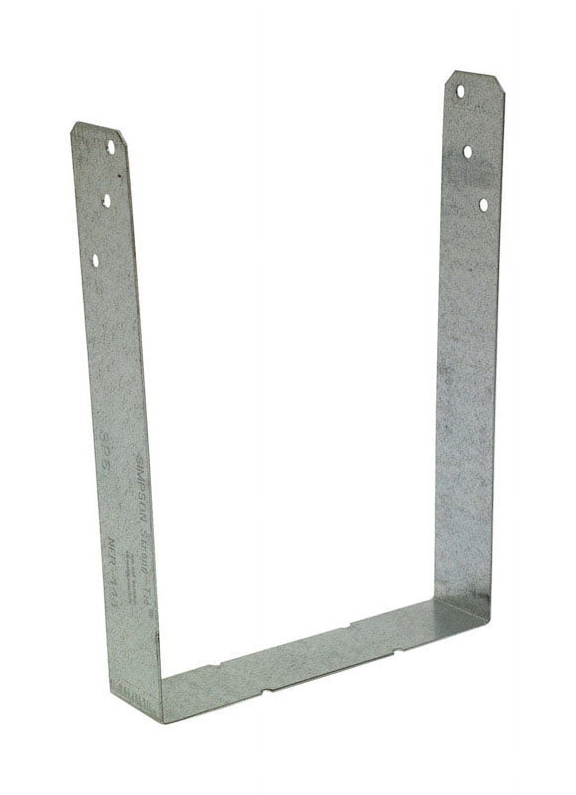 5.6 x 1.3 x 7.7 in. Galvanized Steel Stud Plate