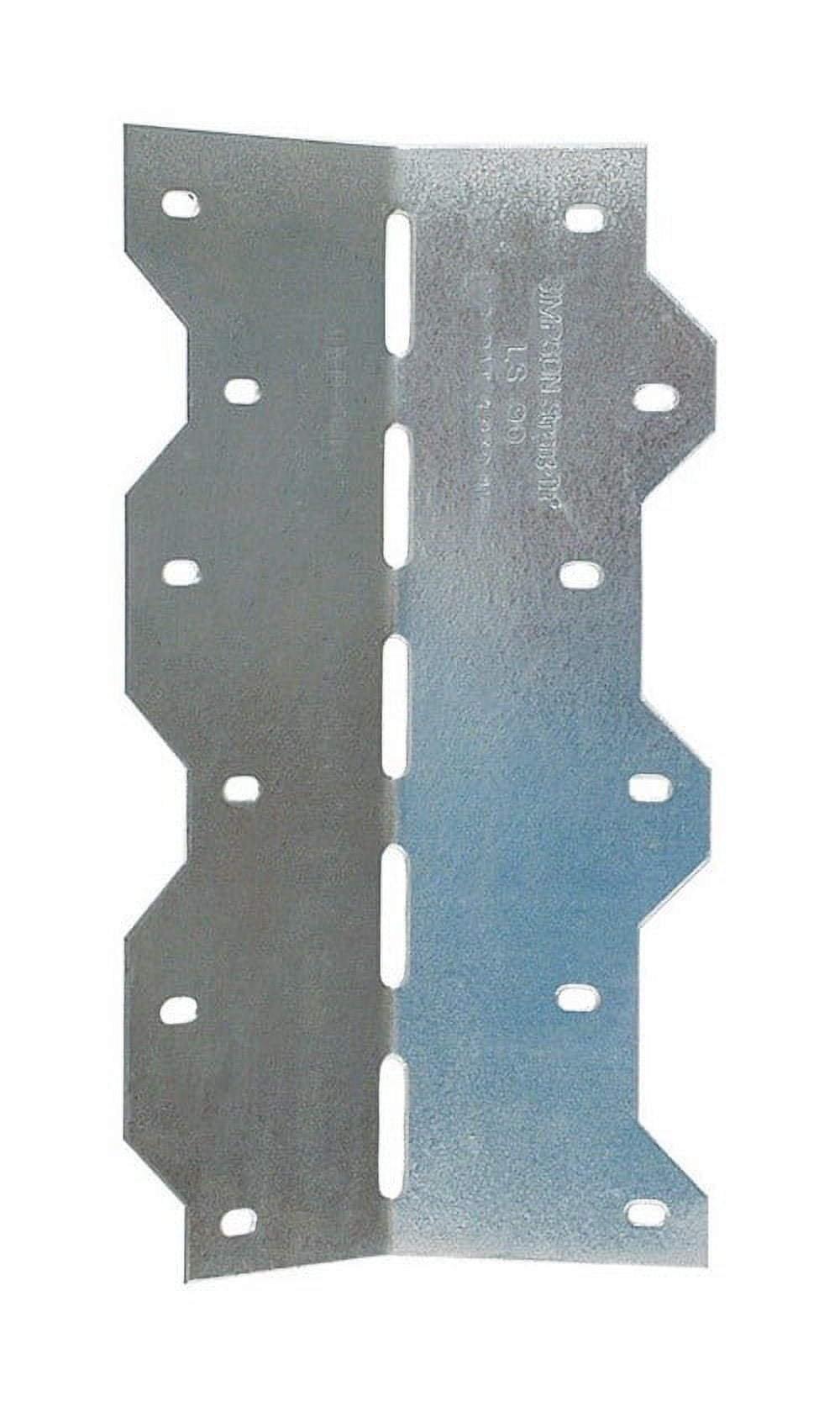 Galvanized Steel L-Angle, 9 x 3.3 x 7.9 in.