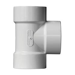 4696225 3 x 3 in. Dia. Hub Straight Tee