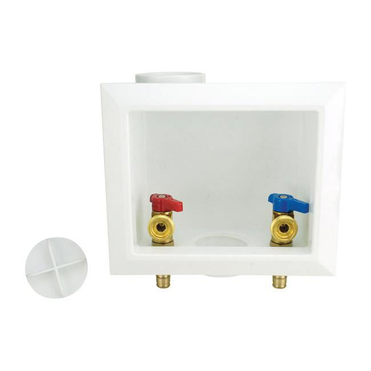 0.5 in. Dia. PEX Barb Washing Machine Outlet Box