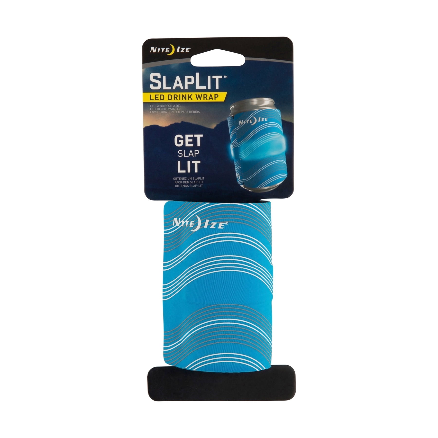 Picture of Nite Ize 3001265 Slapfit LED Drink Wrap CR2032 Battery - Blue
