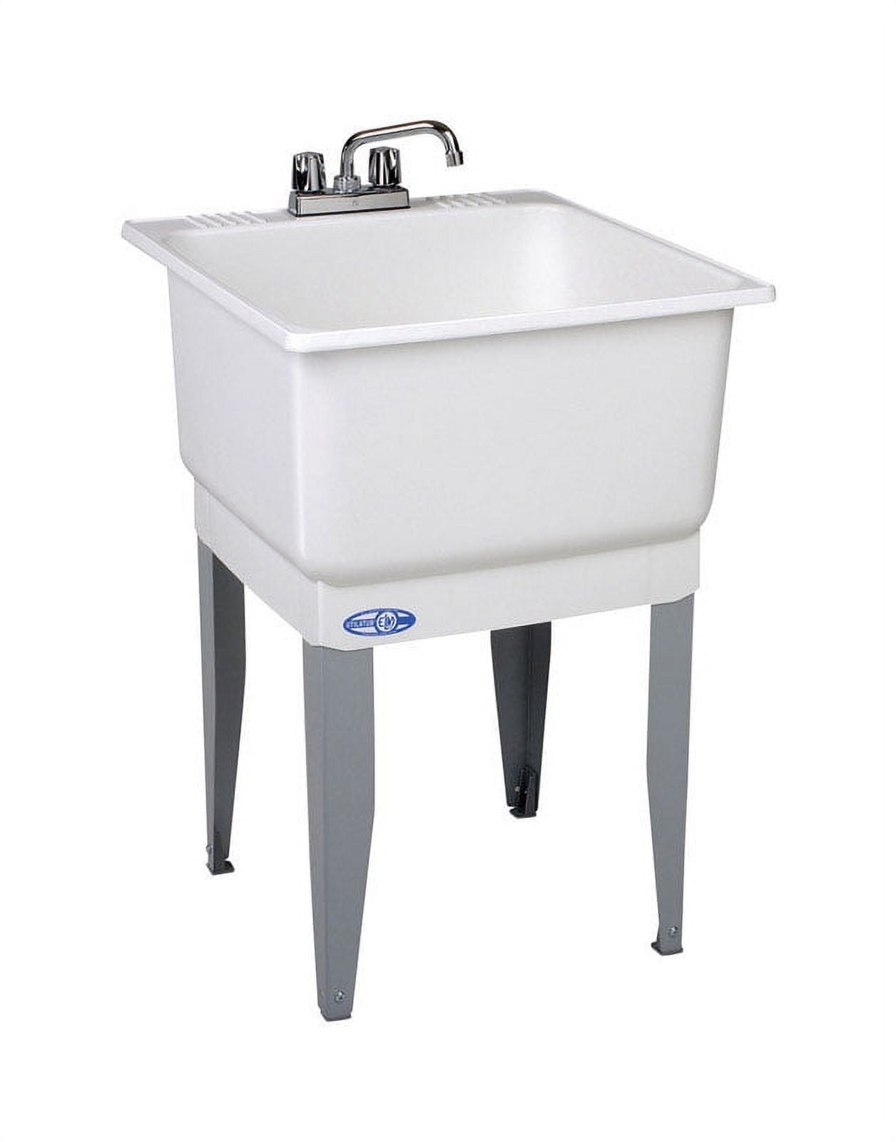 Picture of Utilatub 4538930 23 x 25 in. Single Polypropylene Laundry Tub