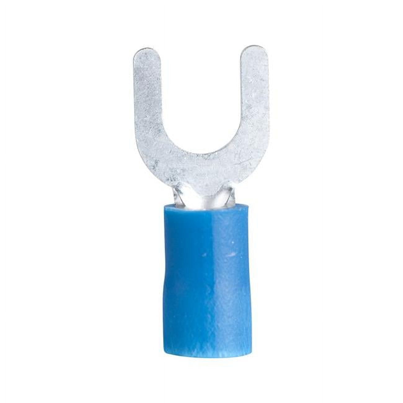 16-14 AWG Spade Terminal, Blue - Pack of 15