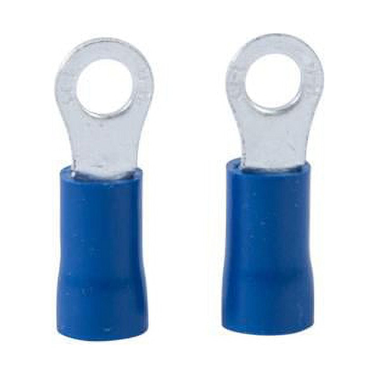 16-14 AWG Insulated Ring Terminal, Blue - Pack of 10