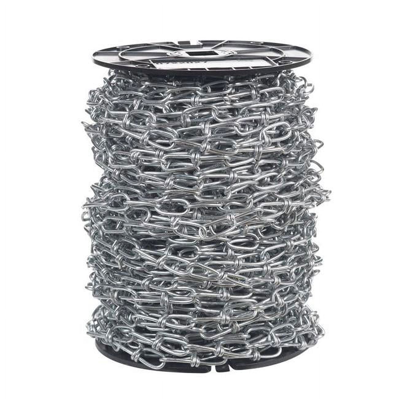 No.2-0 Double Loop Carbon Steel Chain - 0.14 in. Dia. x 155 ft.