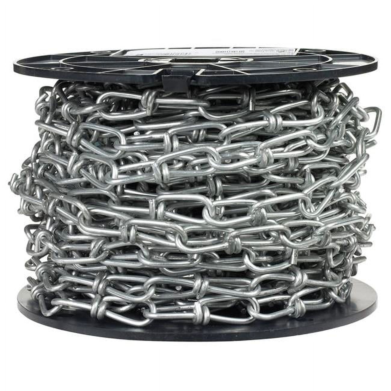 No.2-0 Double Loop Carbon Steel Chain - 0.14 in. Dia. x 60 ft.