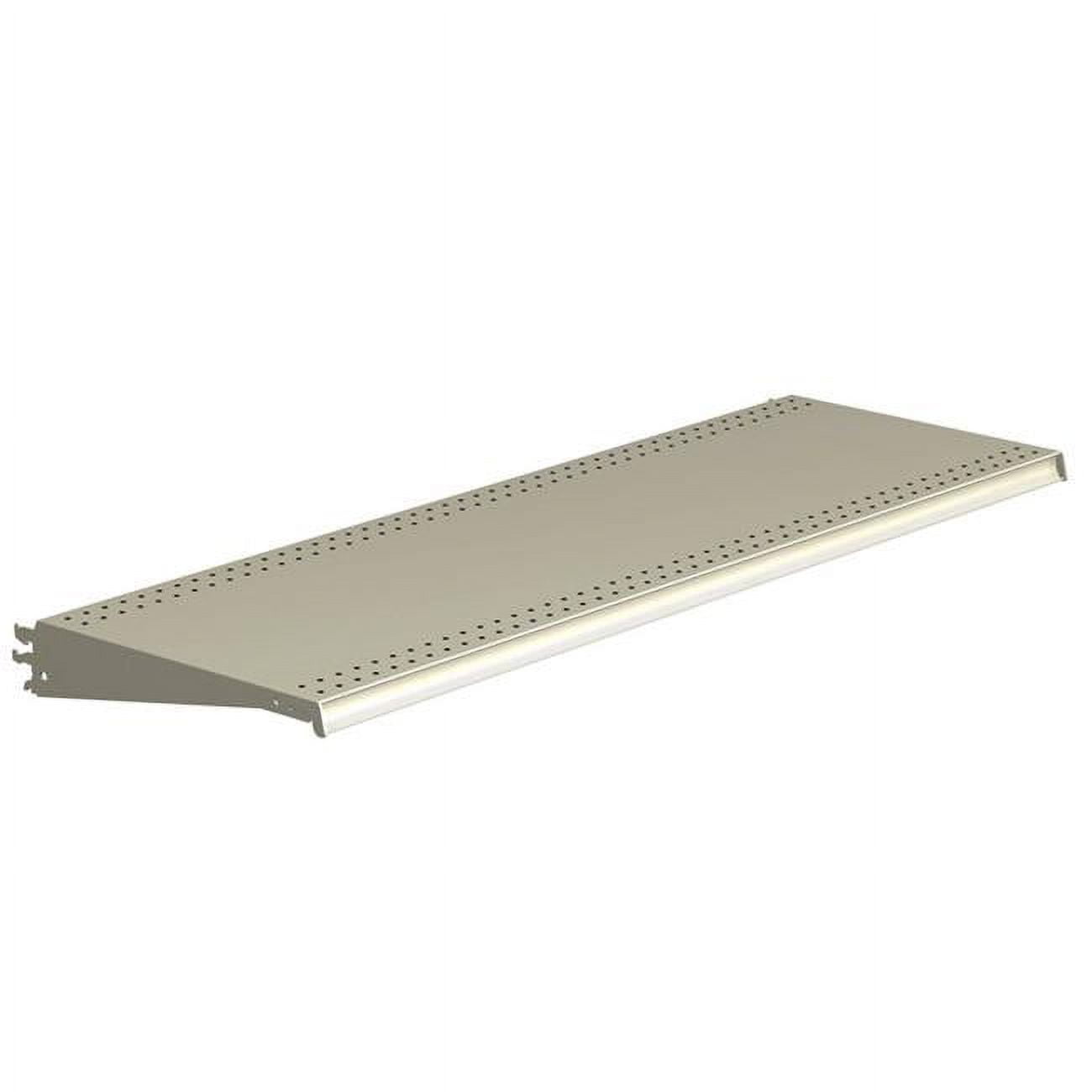 1 x 48 x 16 in. Powder Coated Platinum DL Style Shelf