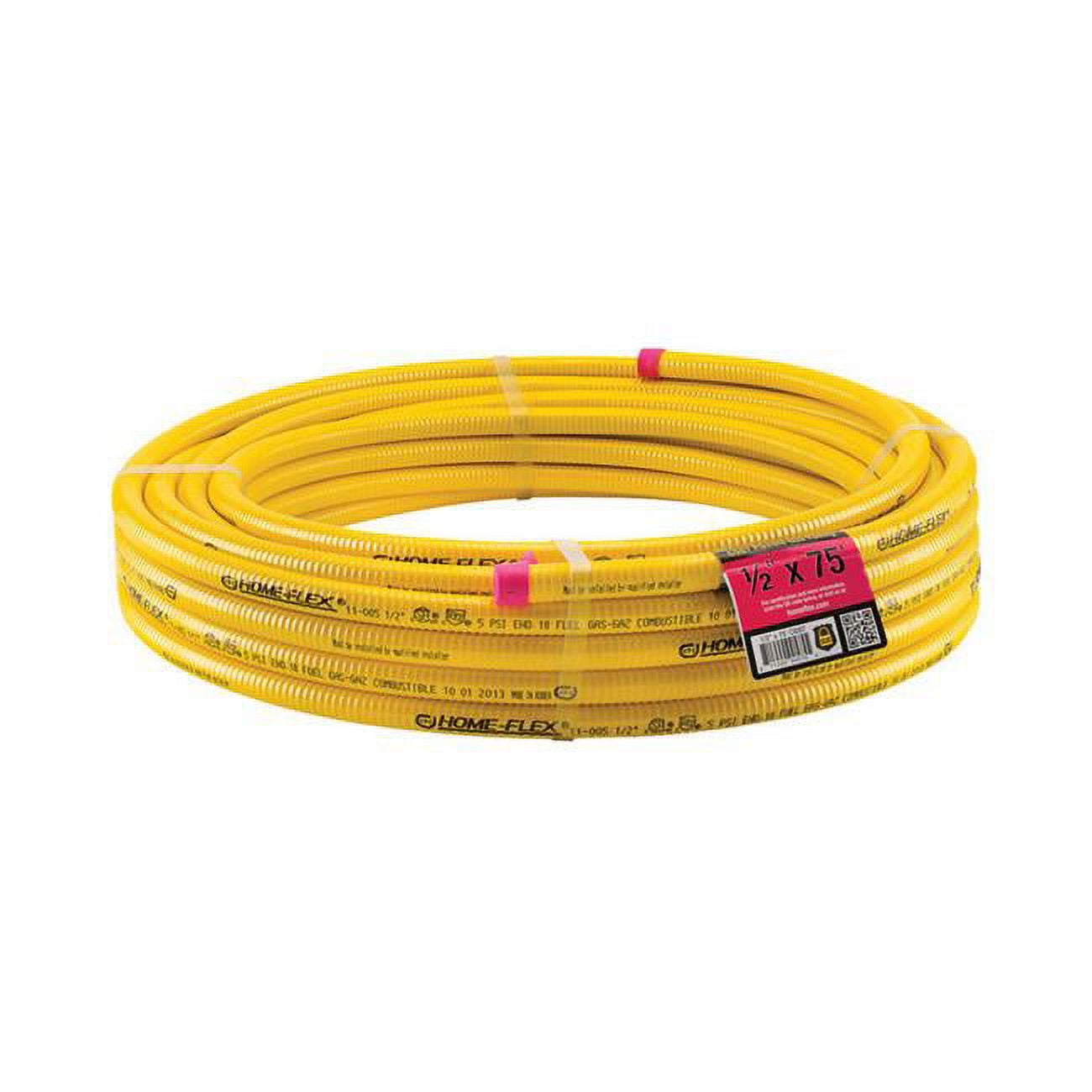 0.5 in. Dia. x 75 ft. Csst Flexible Gas Tubing