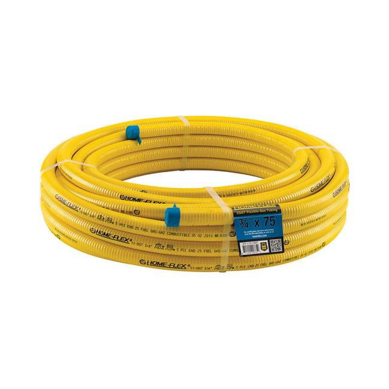 0.75 in. Dia. x 75 ft. Csst Flexible Gas Tubing