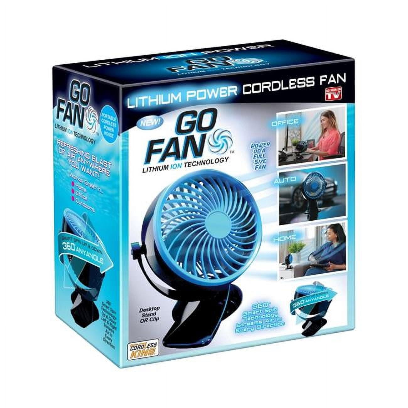 Picture of Go Fan 6006685 Plastic Cordless Rechargeable Fan