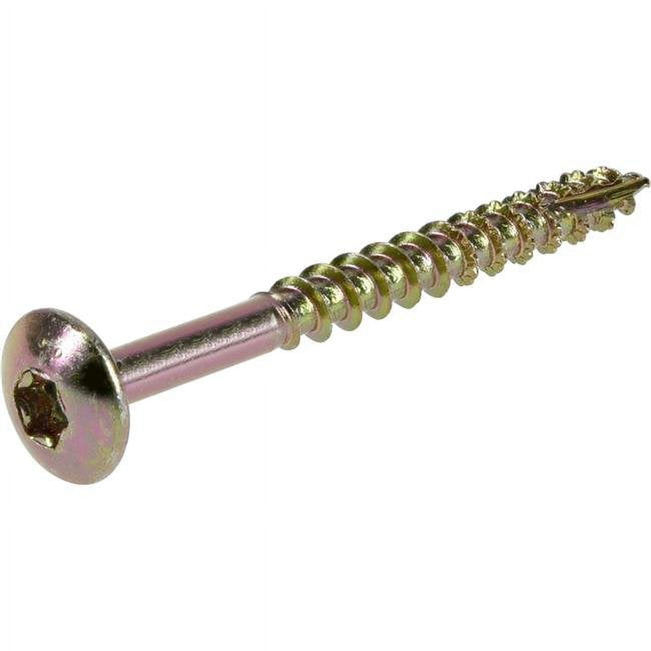 Power Pro No.8 x 1.75 in. Star Cabinet Screws 1