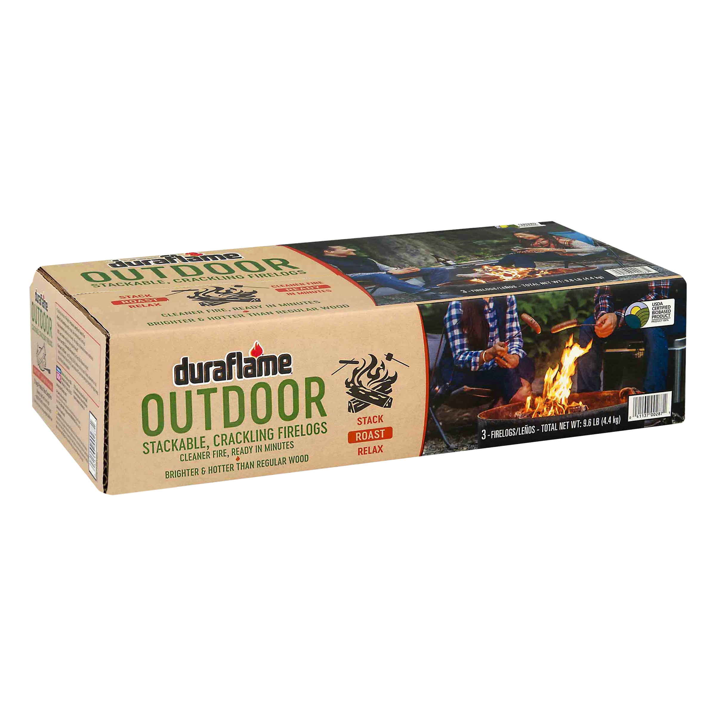 Picture of Duraflame 4002286 Firewood Mini Logs - Pack of 3