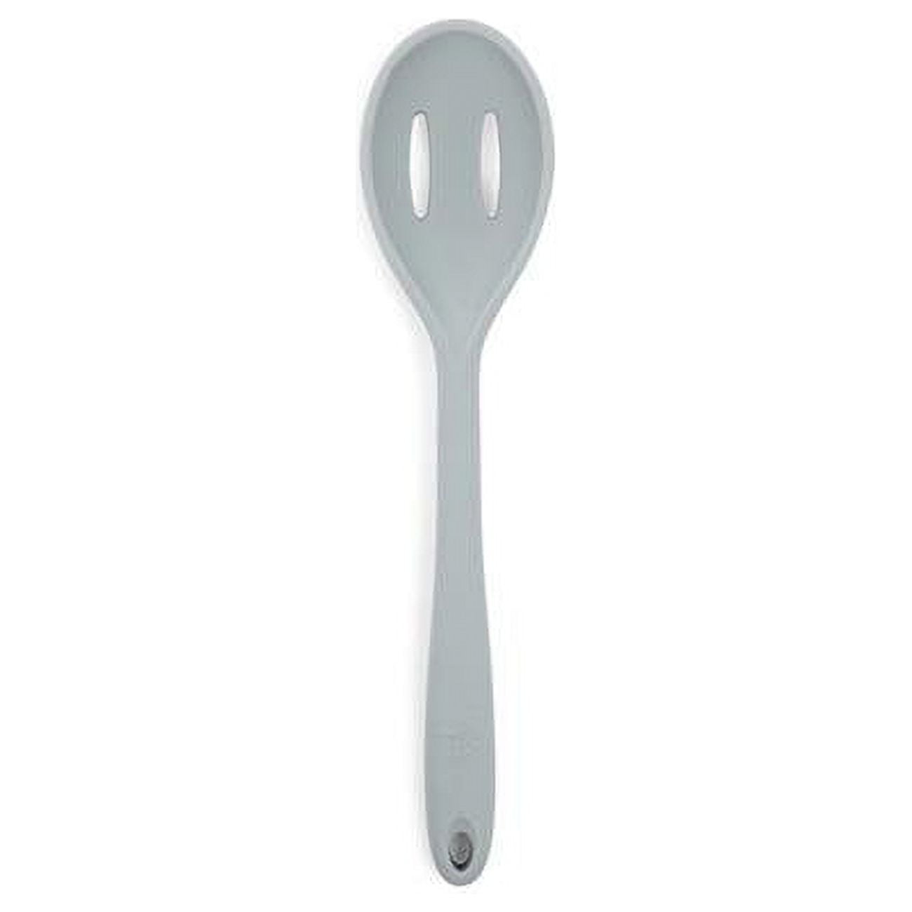 Picture of Core Kitchen 6011319 3 x 10.2 in. Gray Silicone Slotted Serving Spoon