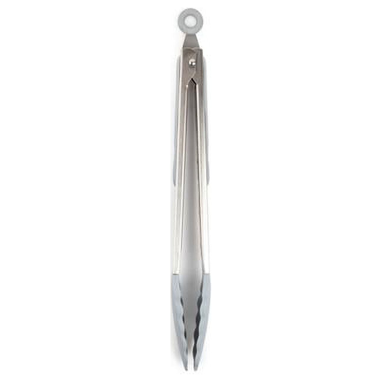 Picture of Core Kitchen 6012650 12 in. Silver Silicone Locking Tong
