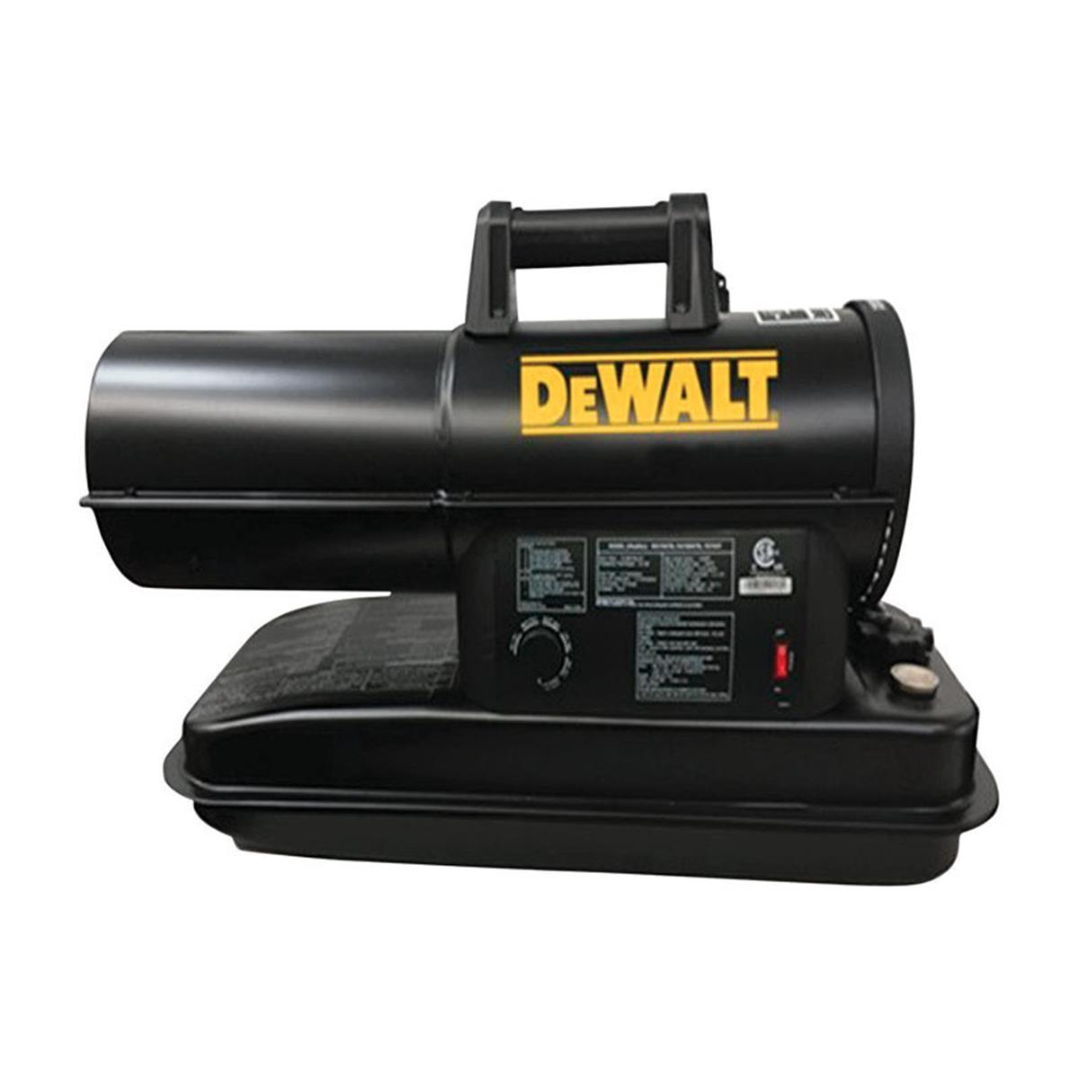 4893061 75000 BTU-Hour 1750 sq. ft. Forced Air Kerosene Heater -  DeWalt