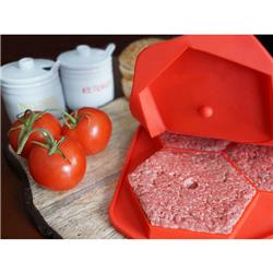 Picture of Shape Plus Store 8035646 Burger Master Max 10.5 x 15 in. Red ABS Plastic Burger Press
