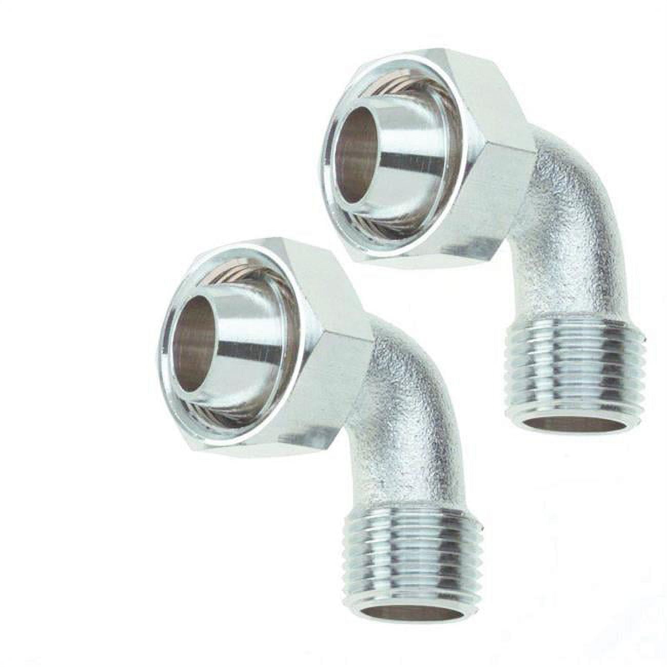0.5 in. Brass Bent Bathcock Coupling
