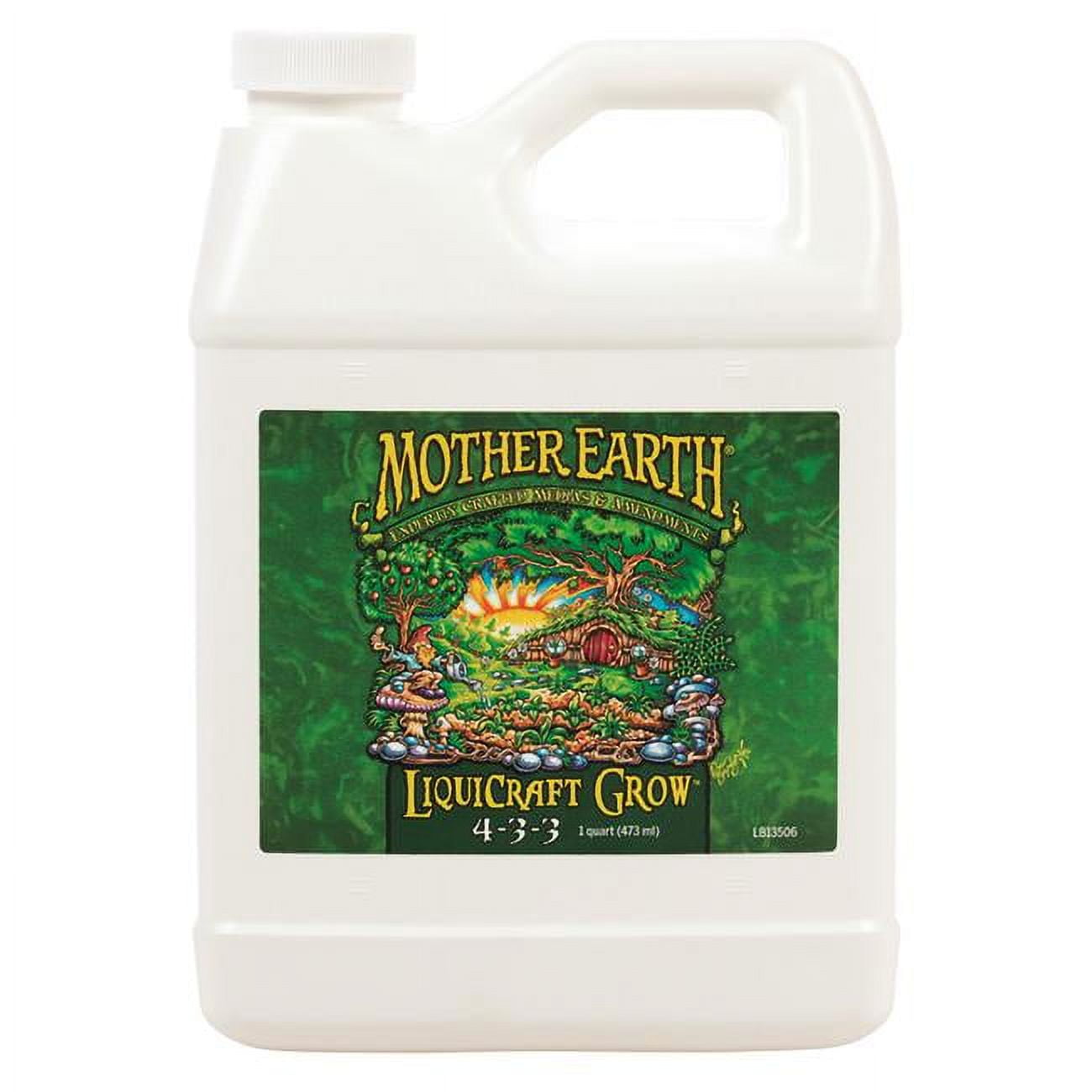 Picture of Mother Earth 7004438 1 qt. LiquiCraft Grow 4-3-3 Hydroponic Plant Nutrients