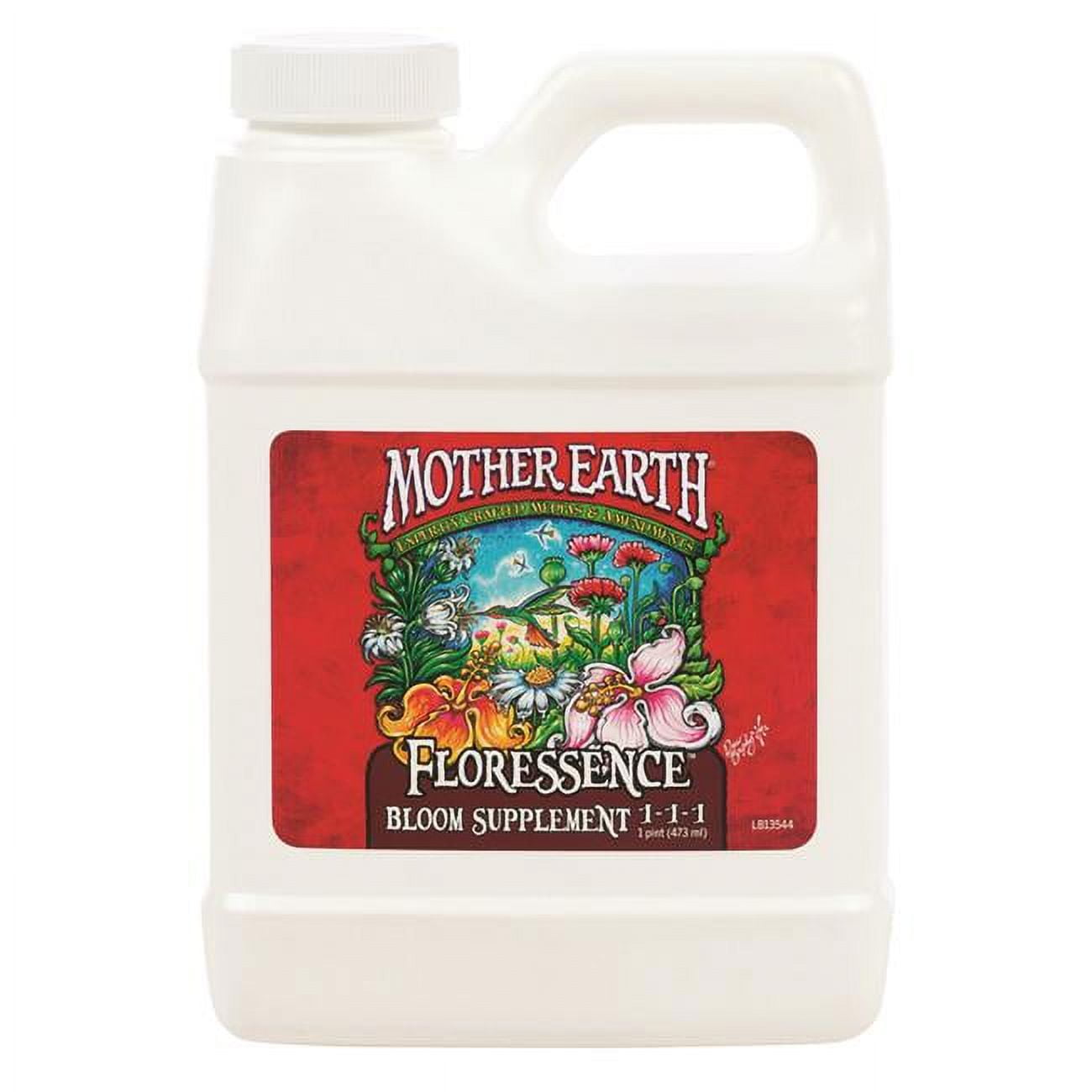 Picture of Mother Earth 7004443 1 Point Floressence Bloom Supplement 1-1-1 Hydroponic Plant Supplement