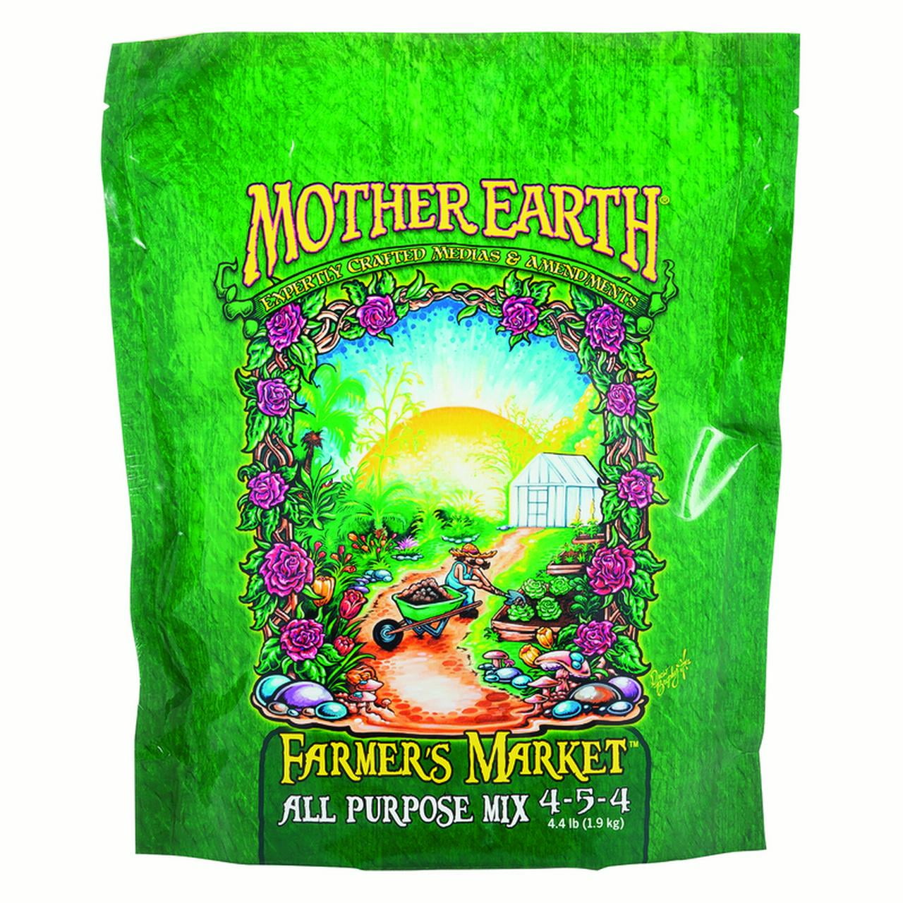 Picture of Mother Earth 7004444 4.4 lbs Farmers Market All Purpose Mix 4-5-4 Hydroponic Plant Nutrients