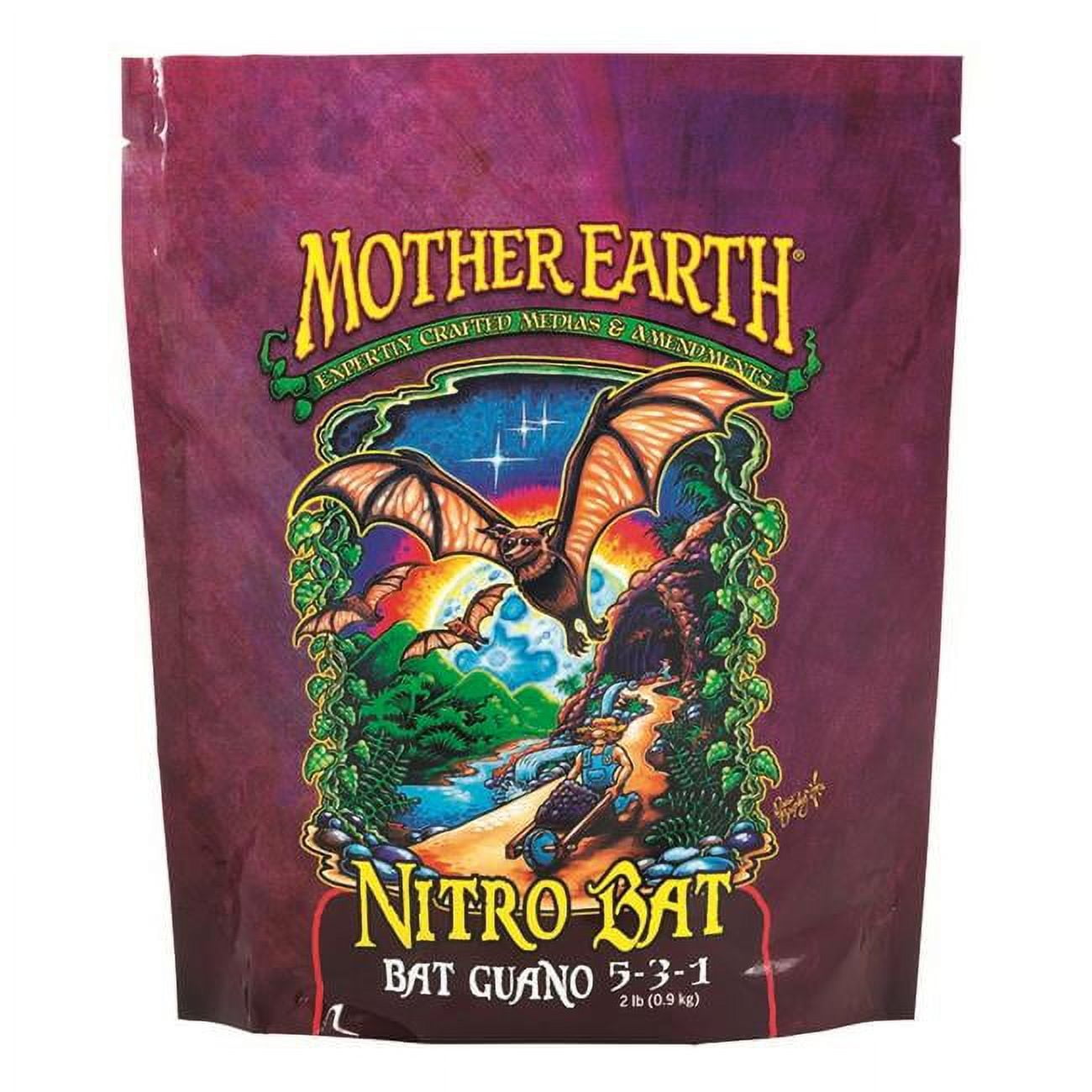 Picture of Mother Earth 7004433 2 lbs Nitro Bat Bat Guano 5-3-1 Hydroponic Plant Supplement