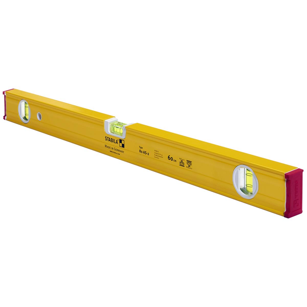0.95 in. Aluminum Type 80 AS-2 Box Beam Level 3 vial