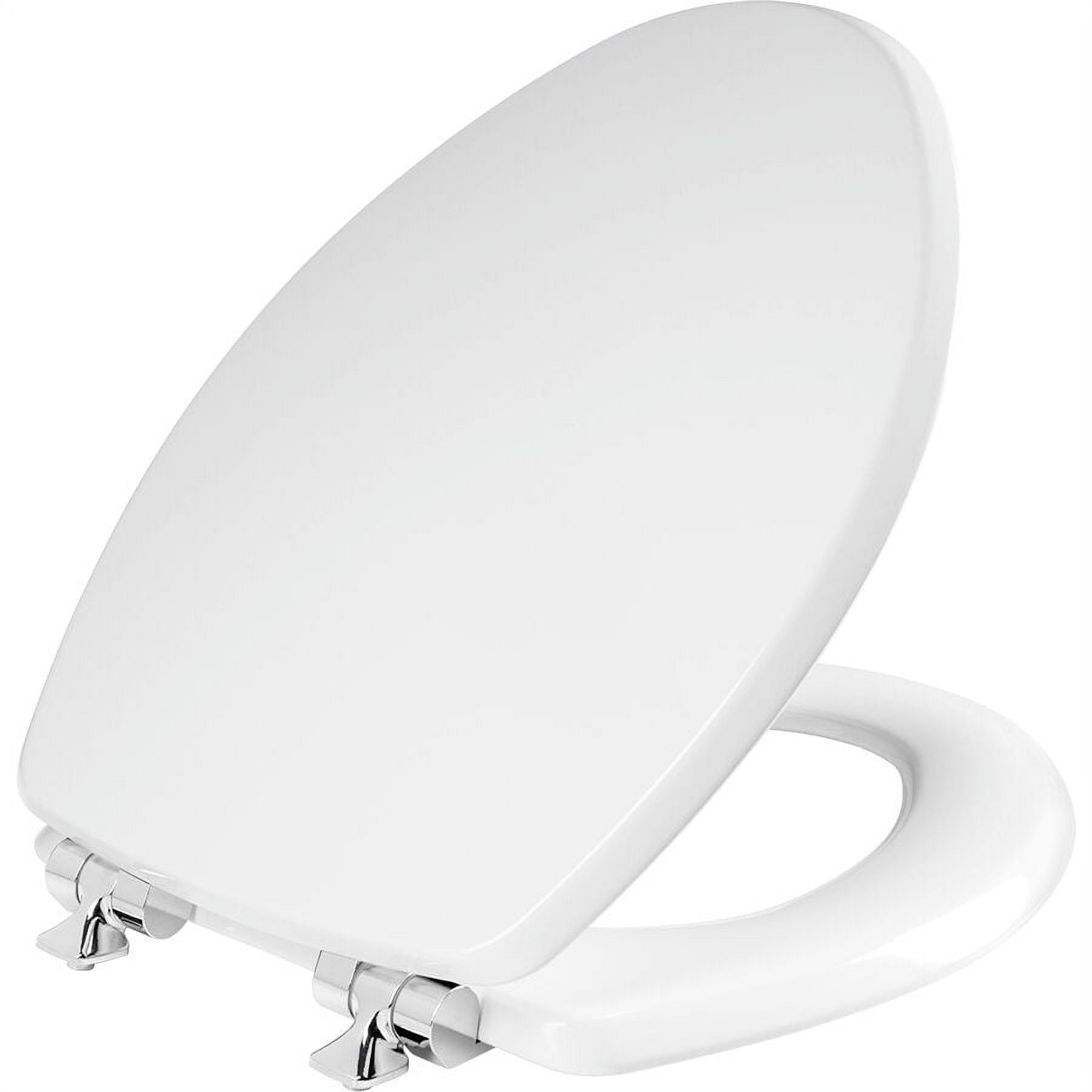 Picture of Mayfair 4000994 Slow Close Elongated White Molded Wood Toilet Seat