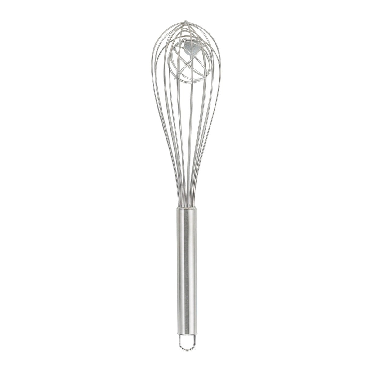 Mrs. Andersons 3 x 12 in. Silver Stainless Steel Balloon Wisk with Center Ball