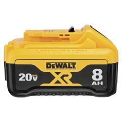 DEWALT 20V MAX 20V 8Ah Lithium Ion Power Tool Battery Pack with Fuel Indicator - DCB208