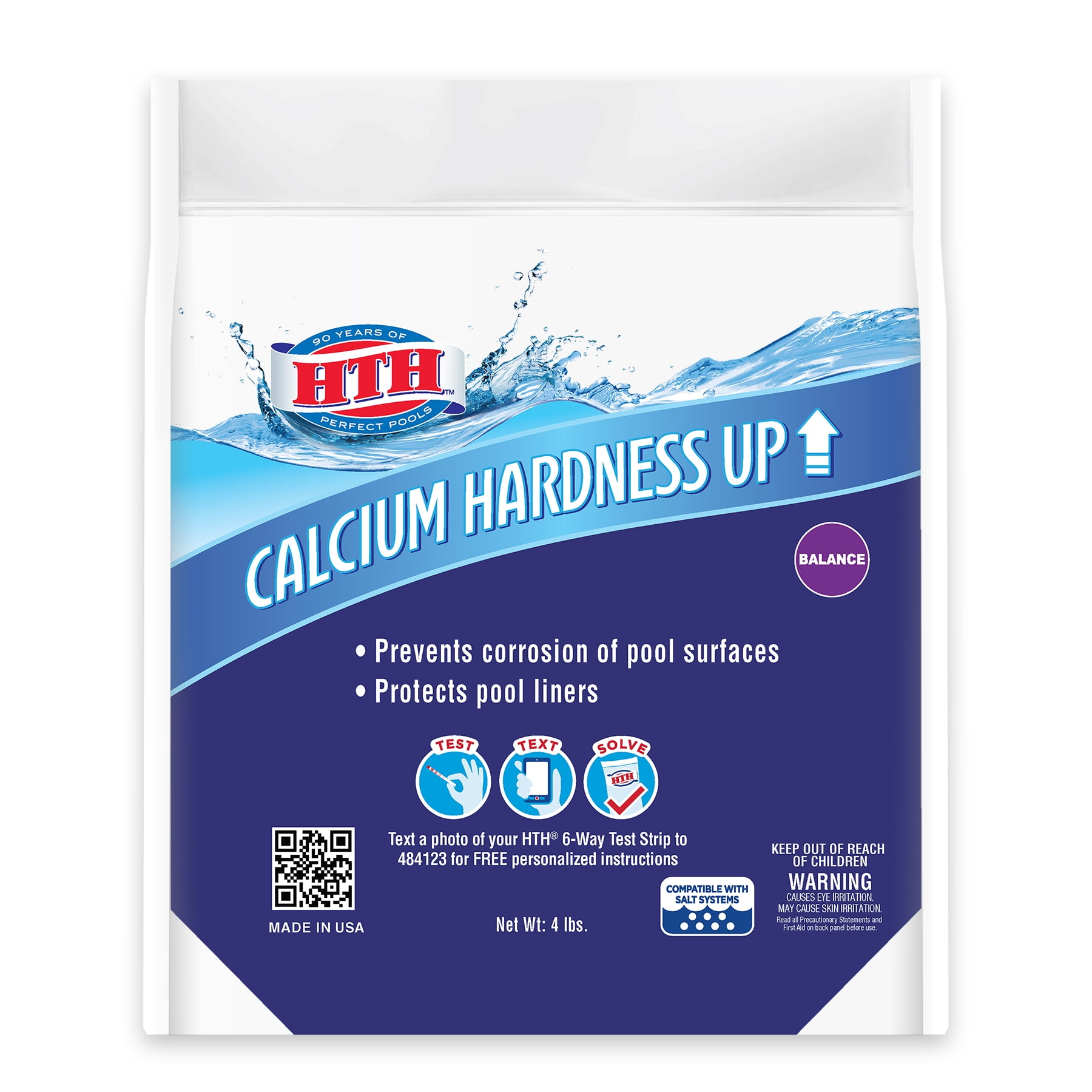 4 lbs Granule Calcium Hardness Increaser - Pack of 3 -  Hth, HT7631