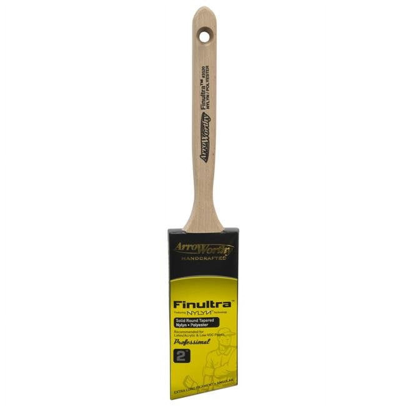 Picture of ArroWorthy 1004809 Finultra 2 Angle Paint Brush - Pack of 12