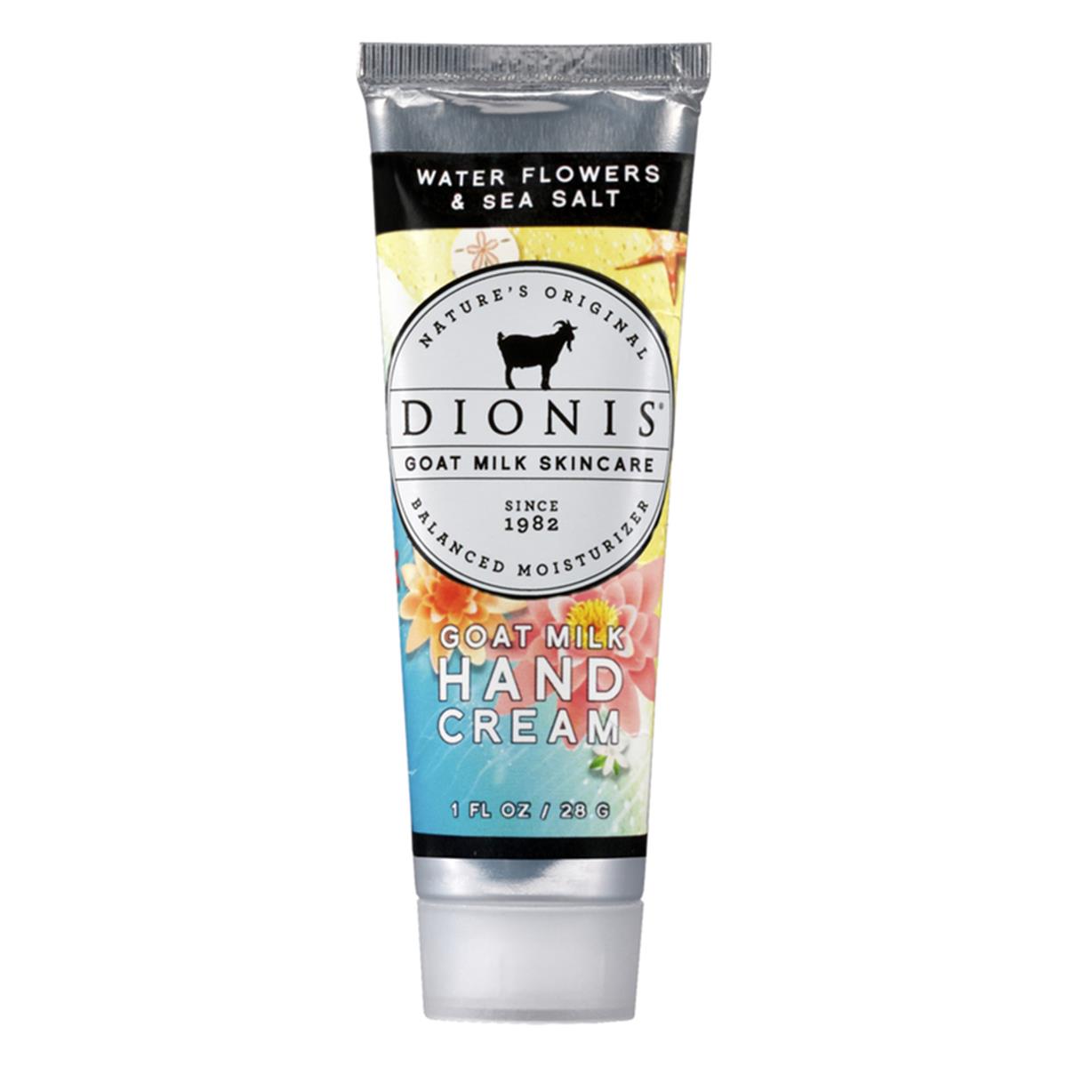Picture of Dionis 9490954 1 oz Goat Milk Water Flowers & Sea Salt Scent Hand Cream - Pack of 4